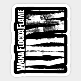 Waka Flocka hip hop Sticker